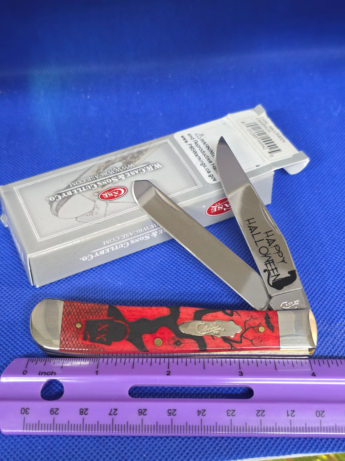 2019 Case XX Smooth Red Bone Halloween Trapper 60541H