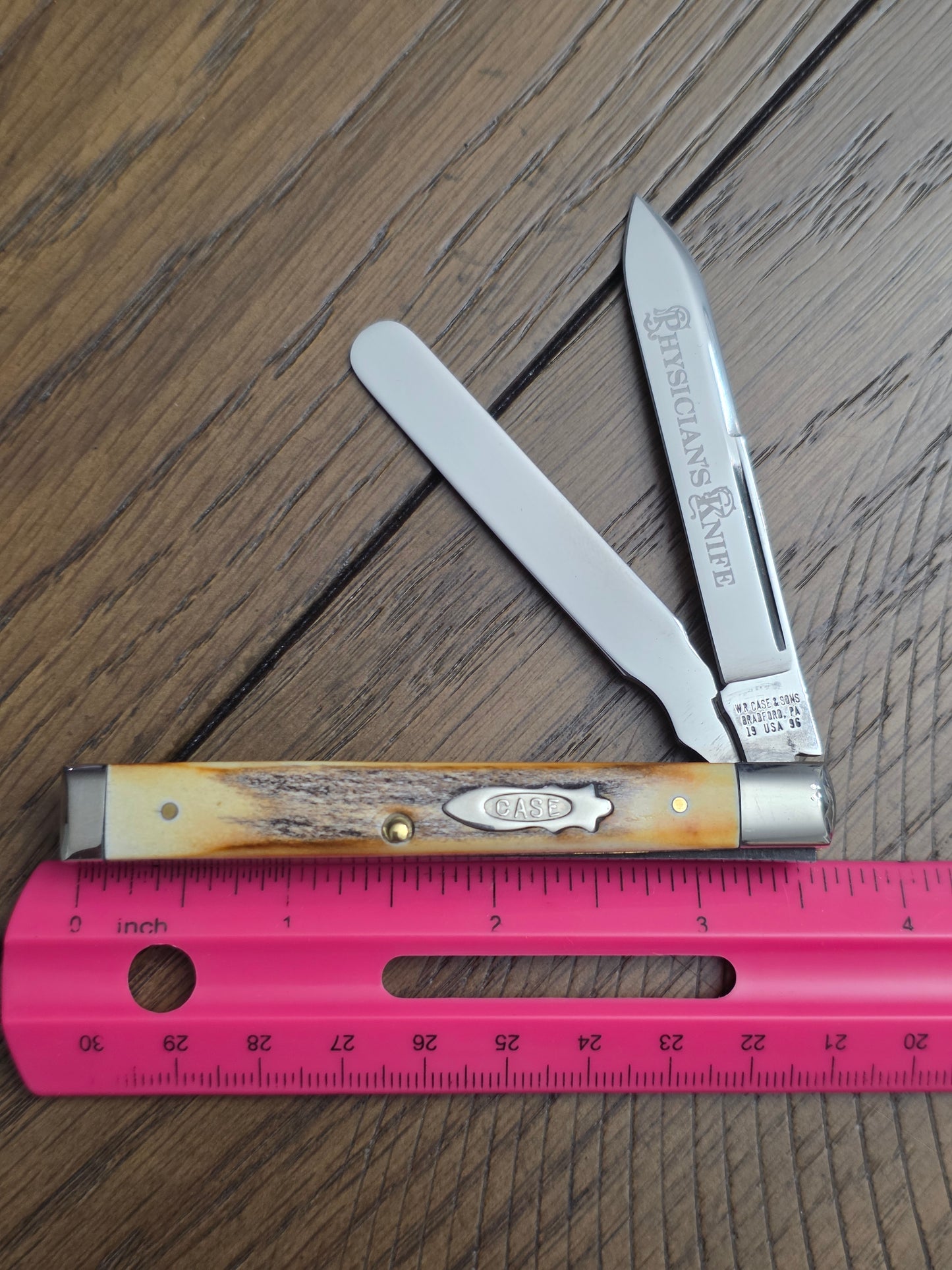 1996 Case XX Classic Doctors Knife with Spatula with Stag Handle
