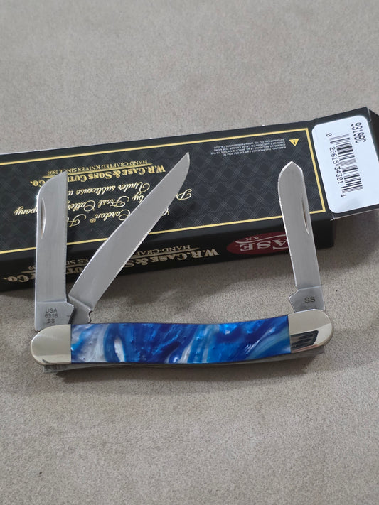 2025 Case XX Blue Cloud Corelon Handle Stockman NIB 9318BC