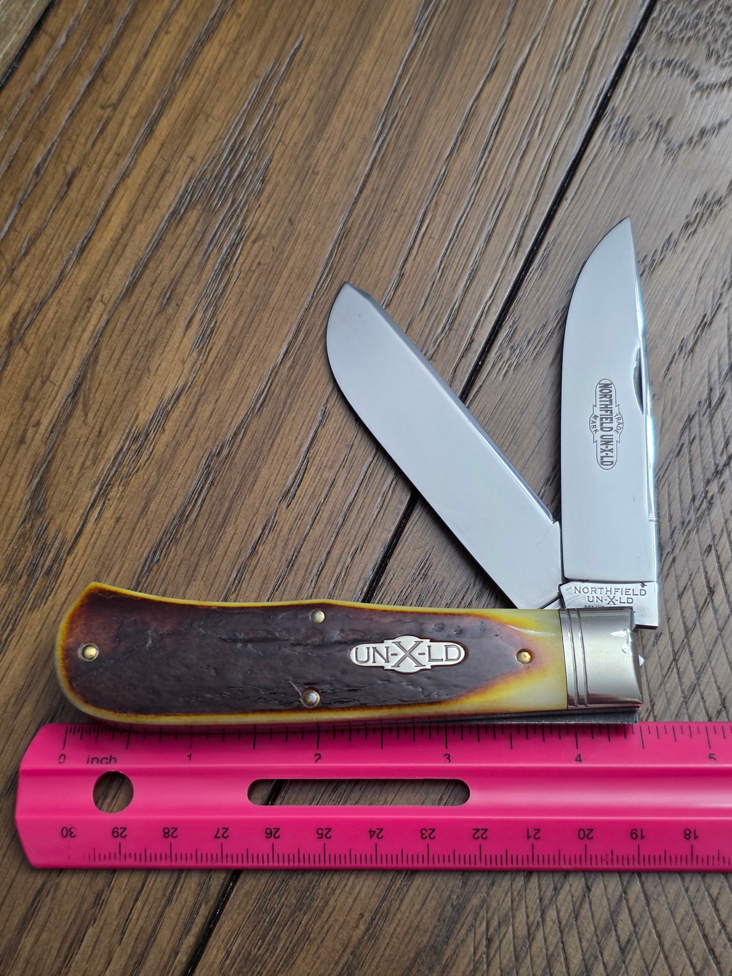 Great Eastern Cutlery Northfield #23 Pioneer Antique Autumn Bone Handles