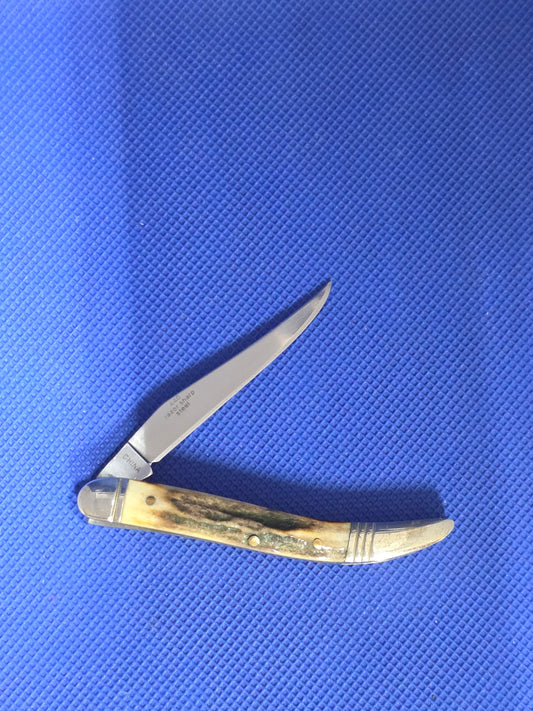 Rough Ryder - Genuine Stag Tiny Toothpick - Rare Find
