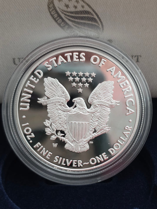 2017 SAE Proof Silver American Eagle $1 New in Box