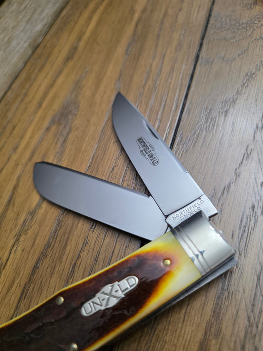 Great Eastern Cutlery Northfield #23 Pioneer Antique Autumn Bone Handles