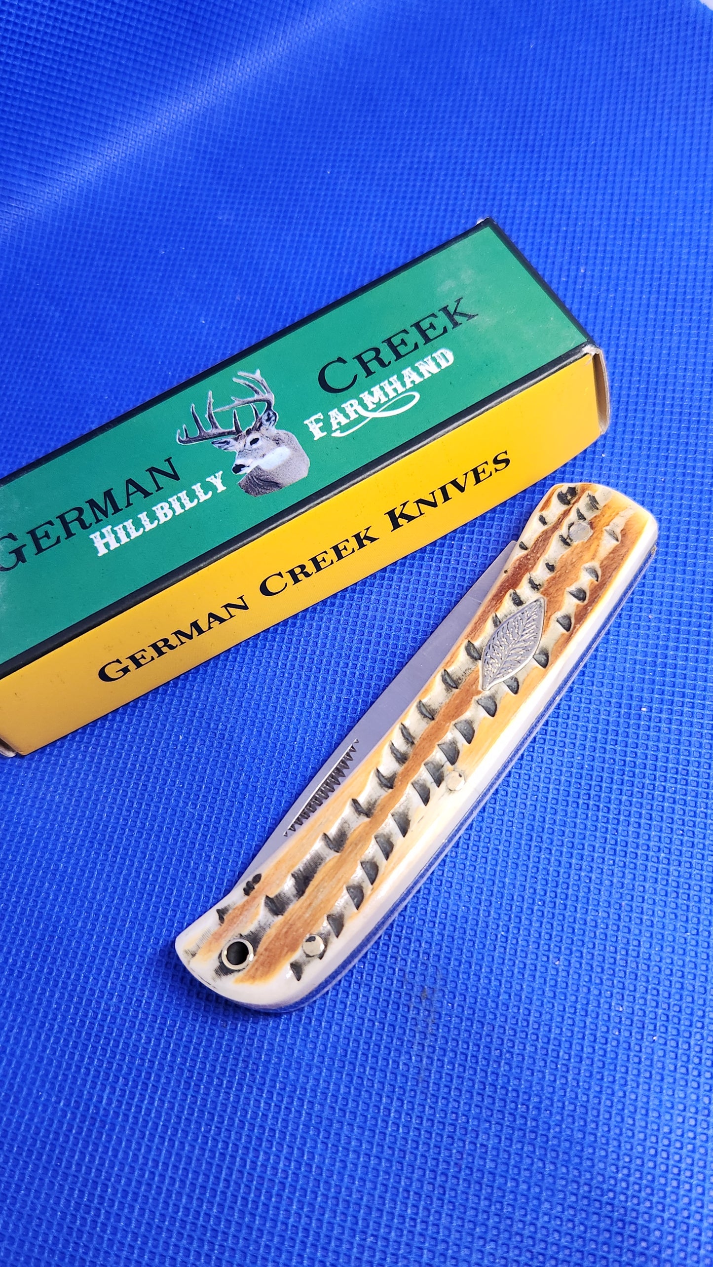 The Hillbilly Farmhand - Burnt Bone Stag Handles - GCFH037BNST