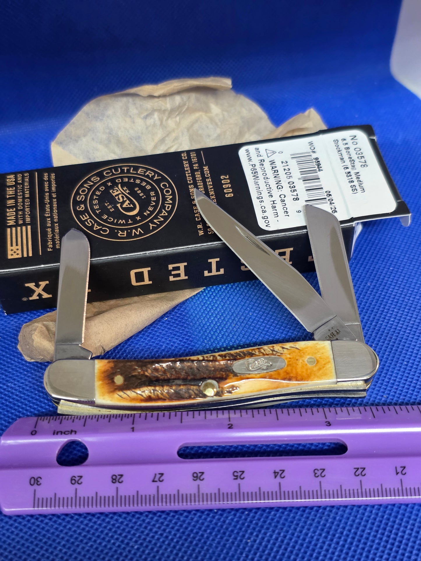 2026 Case XX 03578 Bonestag Stockman 6.5318
