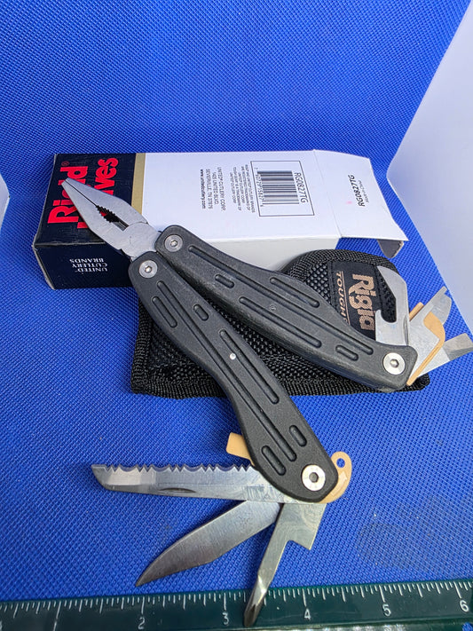 Rigid Tough Gear - Multi Tool Pliers - NIB RG0827TG