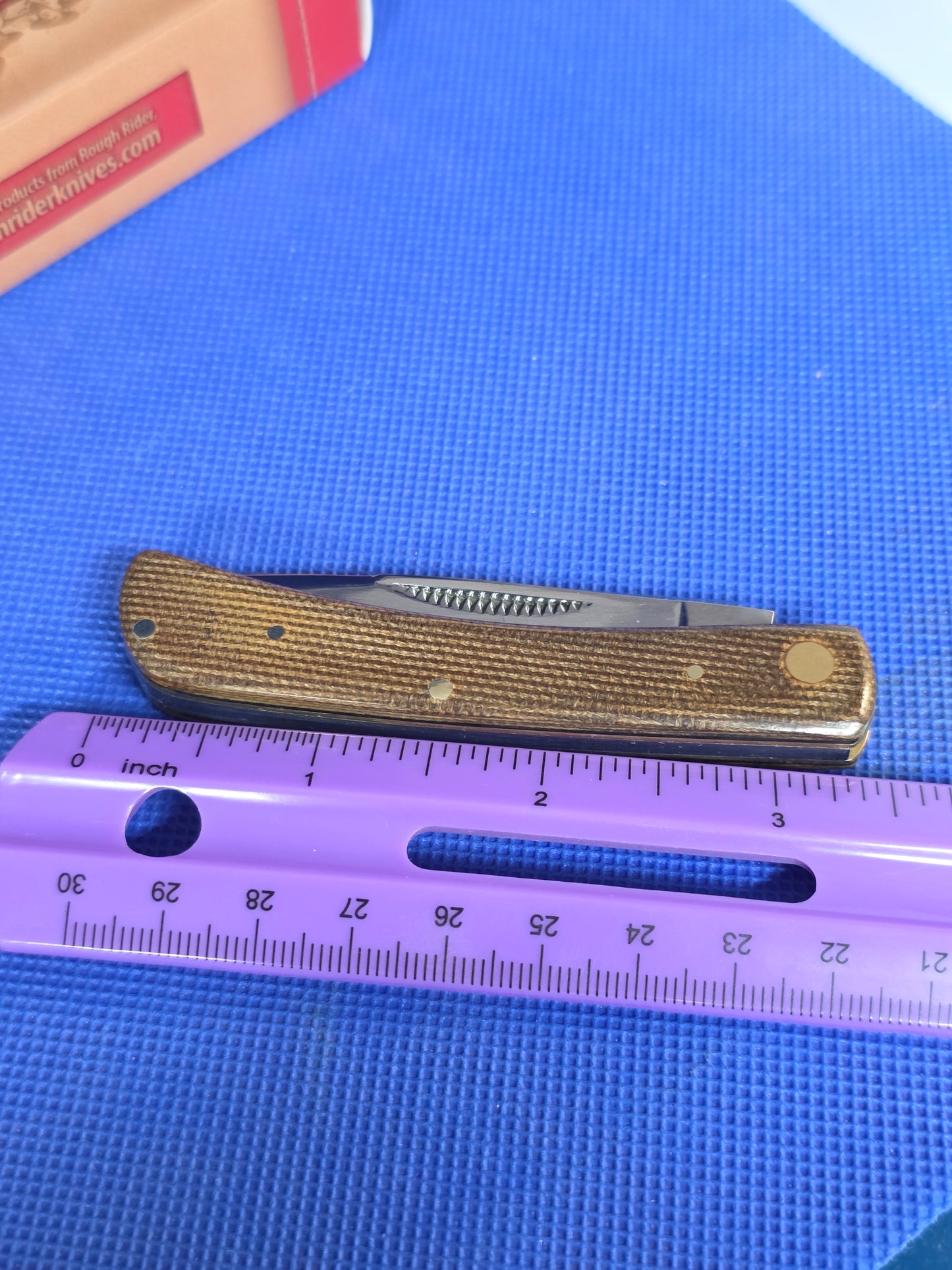Rough Ryder Brown Burlap Work Knife RR2773