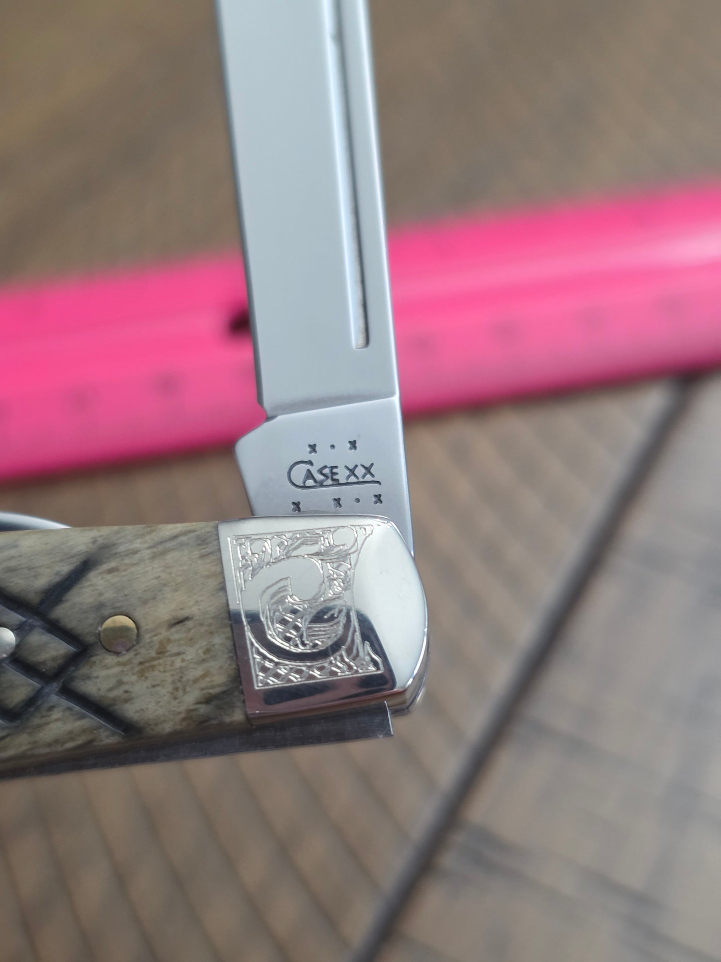 2003 Case XX 6452 Congress Black Diamond Jigged Bone Handles SFO LOWRUN