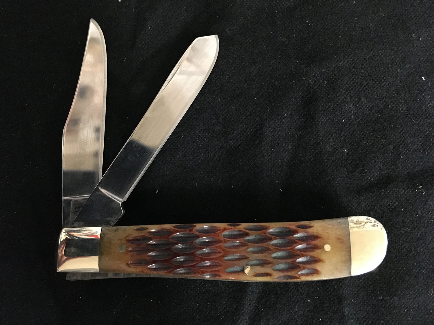 Boker TS Mini trappeur en os brun 110793