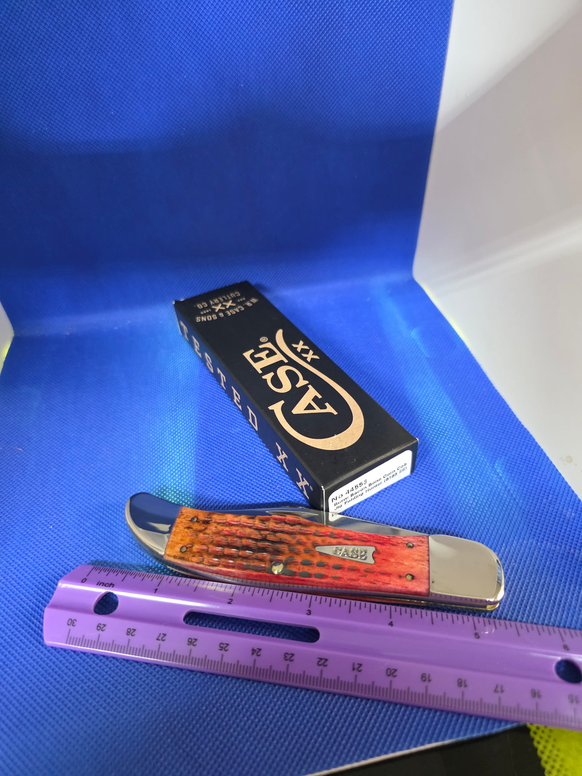2026 Case XX Burnt Bacon Bone Folding Hunter SMKW Exclusive 44553