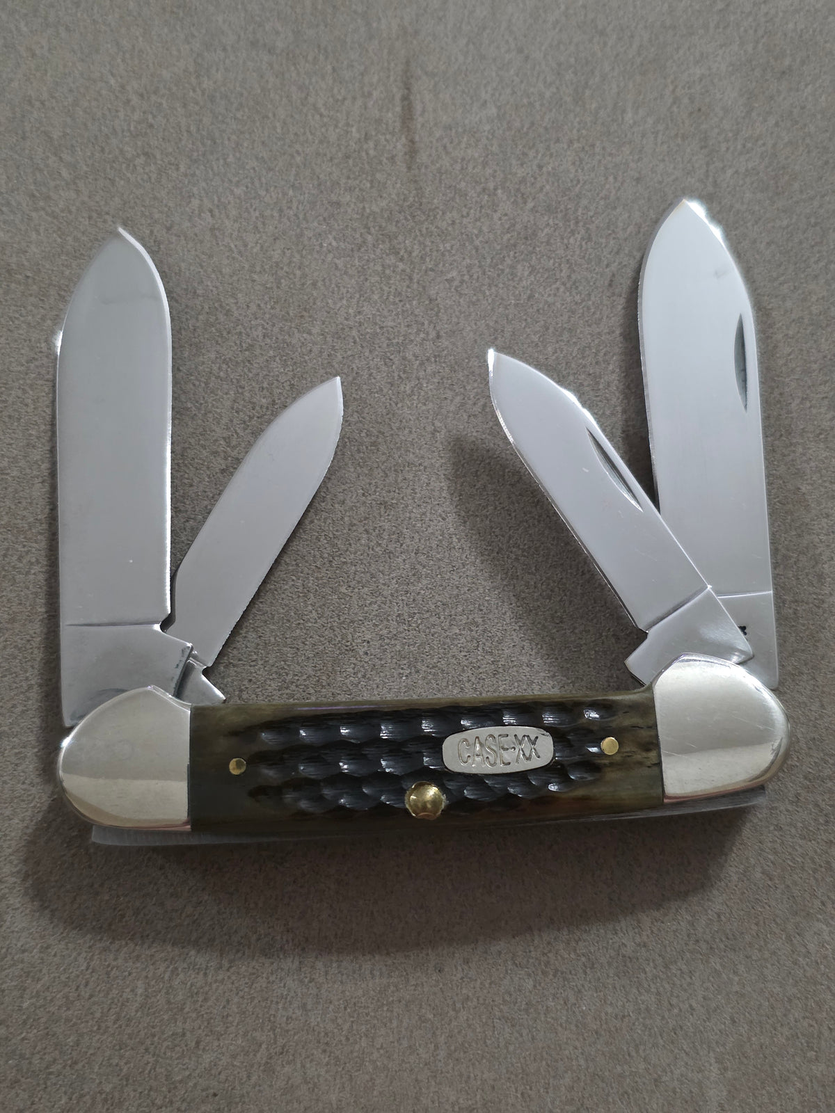 1997 Case XX Green Bone 4 Blade Canoe 64131