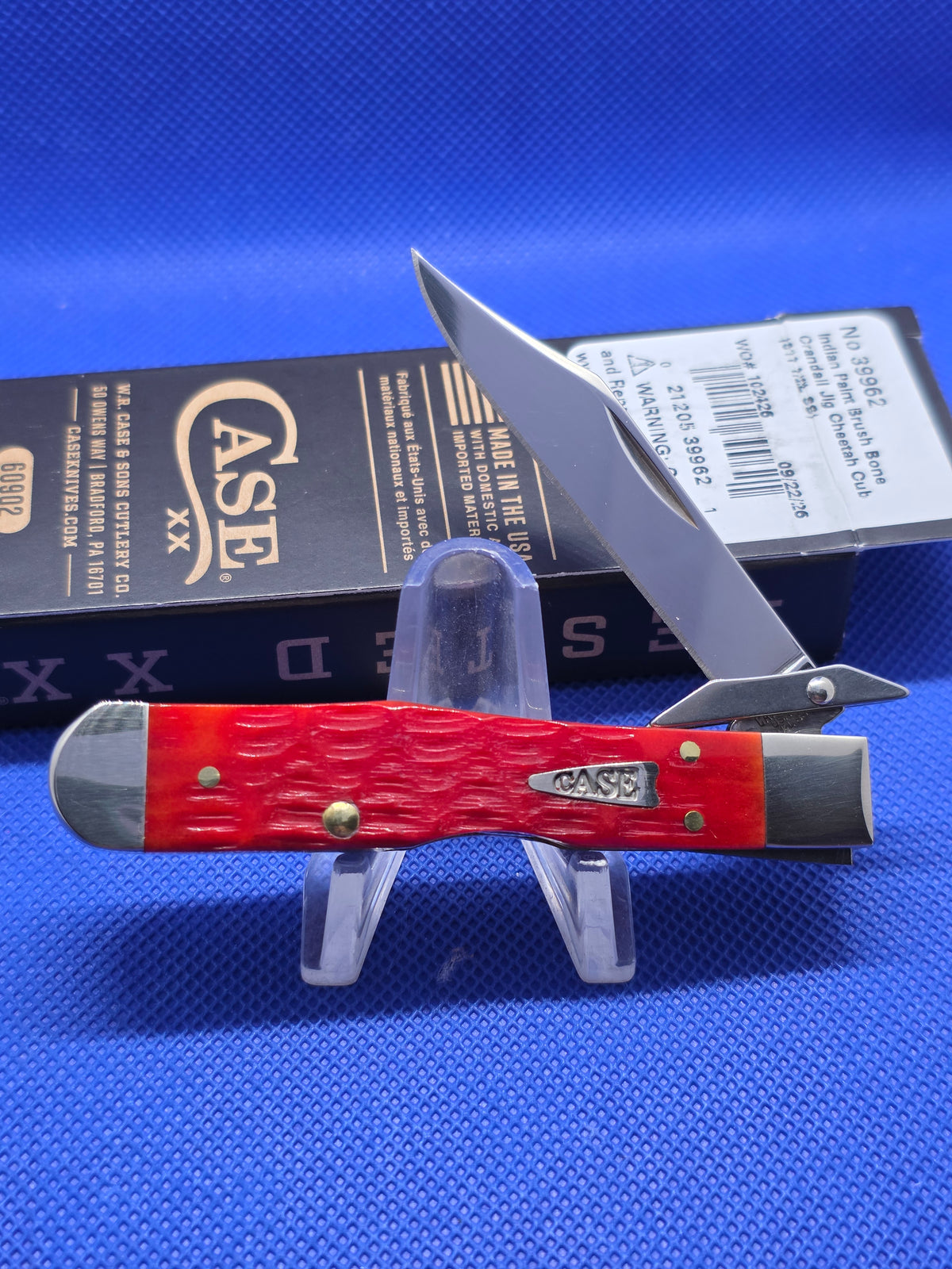 2026 Case XX Indian Paintbrush Bone Cheetah Cub 39962