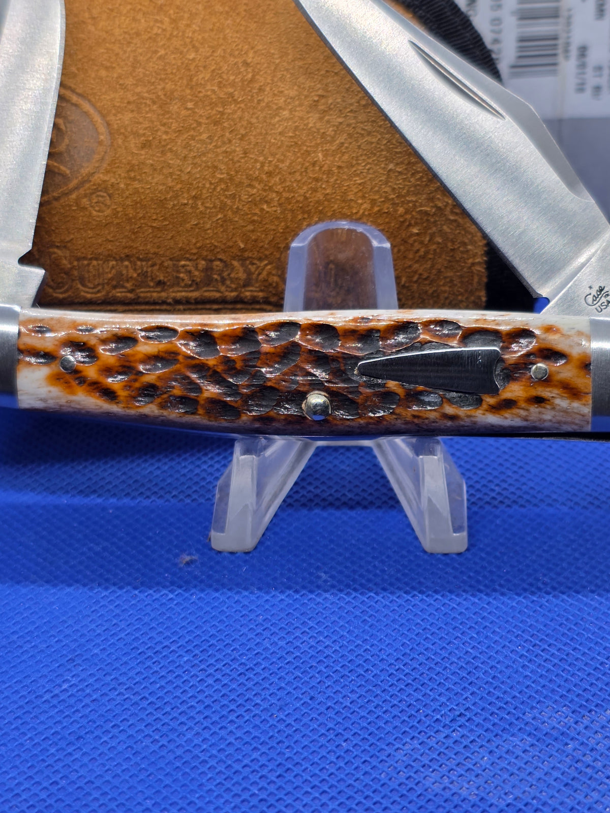 2018 Case XX Tony Bose Premium Stockman Brown Bone 154CM - 07429