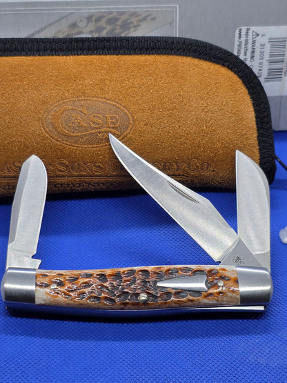 2018 Case XX Tony Bose Premium Stockman Brown Bone 154CM - 07429