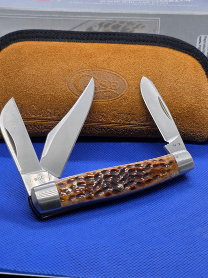 2018 Case XX Tony Bose Premium Stockman Brown Bone 154CM - 07429