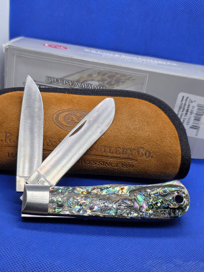 2019 Case XX Tony Bose Smooth Bullnose Trapper Abalone 10365