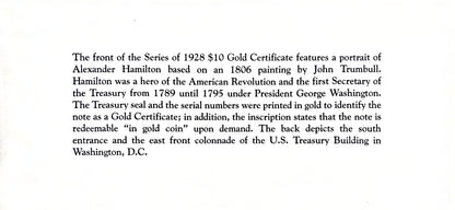 1928 $10 & $20 Gold Certificate Set in VG condition