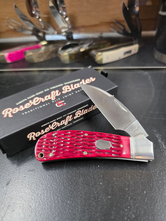 RoseCraft Clinch River Swayback  Red Picked Bone RCT005-RPJ
