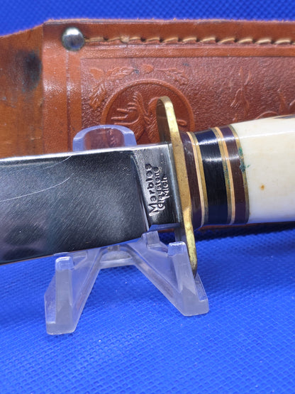 Marbles Gladstone Michigan Stag Fixed Blade Hunting Knife with Sheath
