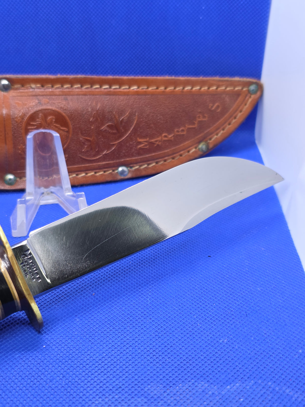 Marbles Gladstone Michigan Stag Fixed Blade Hunting Knife with Sheath