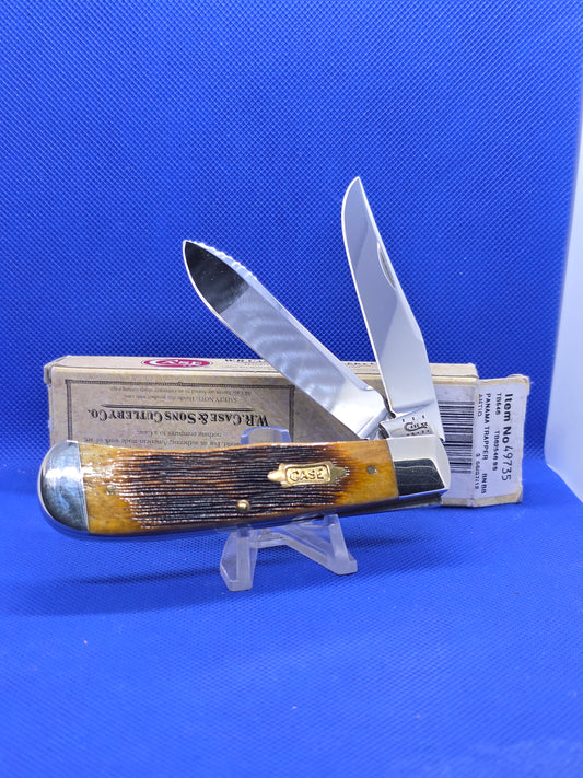 2012 Case XX Antique Bone Panama Trapper Barnboard Jigged 49735