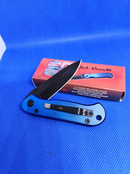Kentucky Blue Pocket Knife with liner lock