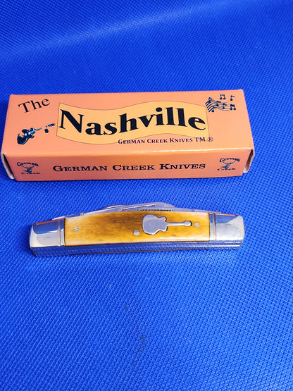 The Nashville - 4 Blade Congress 3.5" - Smooth Antique Bone Handle - EM2567011ABN