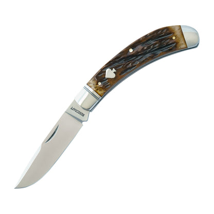 RoseCraft Obed Creek Bow Trapper Dapper Jigged Bone  RCT015-DJB