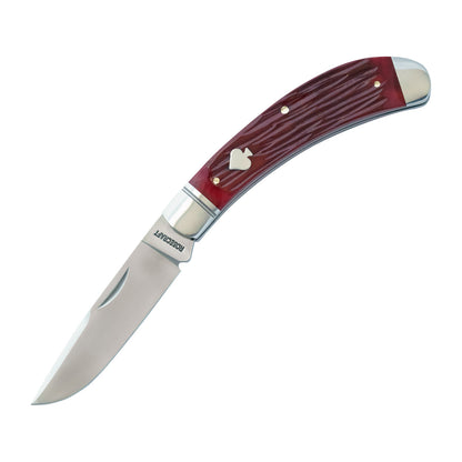 RoseCraft Obed Creek Bow Trapper Red Jigged Bone  RCT015-RJB