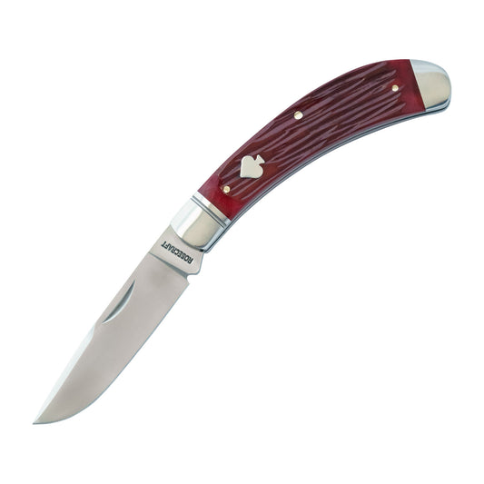 RoseCraft Obed Creek Bow Trapper Red Jigged Bone  RCT015-RJB