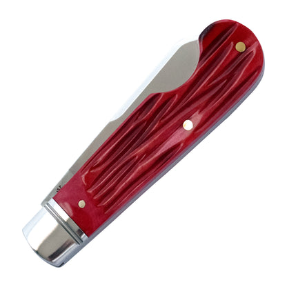 RoseCraft Elk River Easy Open Jack Red Jigged Bone  RCT027-RJB