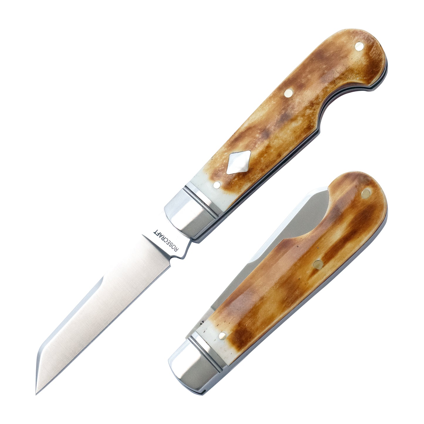 RoseCraft Elk River Easy Open Jack  Toasted White Bone RCT027-TWB