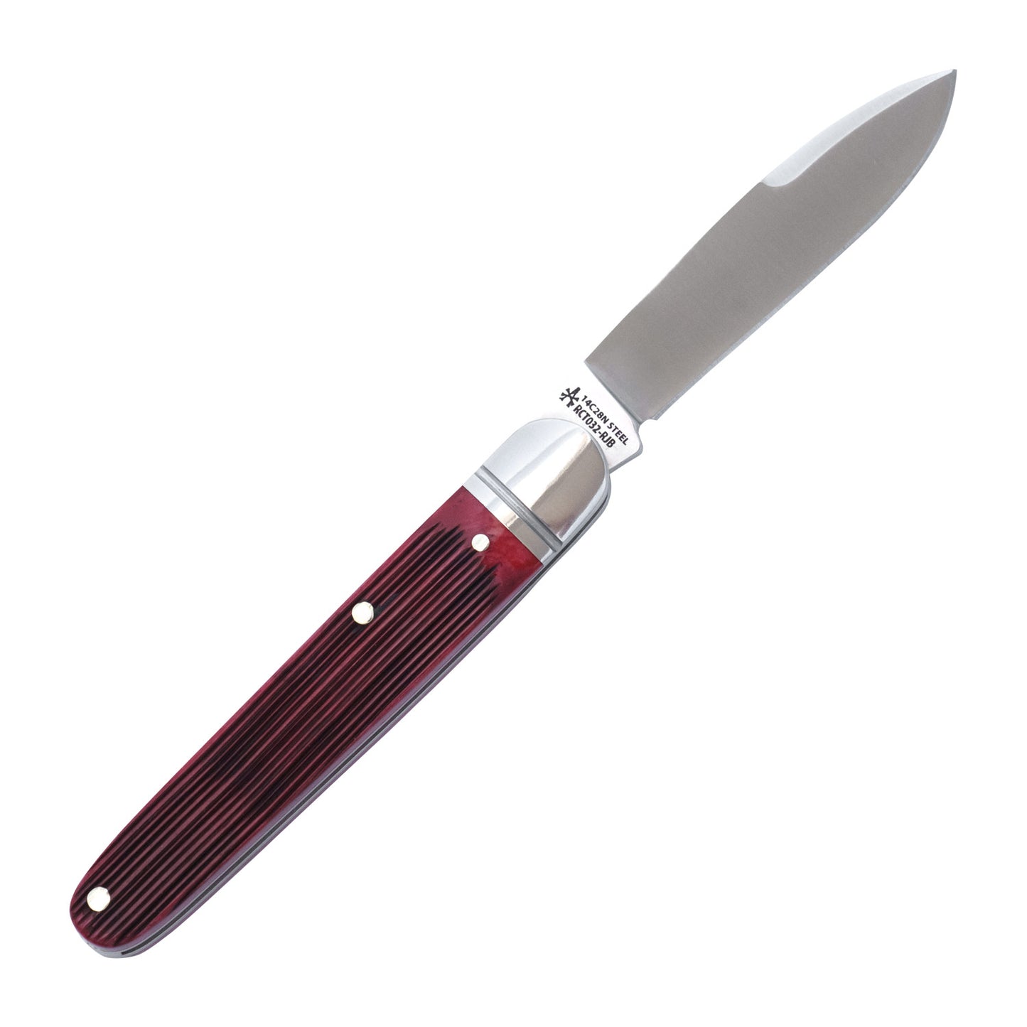 RoseCraft Tuckahoe Jack Red Barnboard Jigged Bone RCT032-RJB