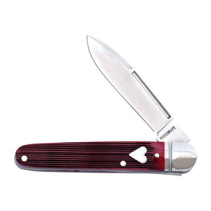 RoseCraft Tuckahoe Jack Red Barnboard Jigged Bone RCT032-RJB