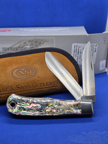 2019 Case XX Tony Bose Smooth Bullnose Trapper Abalone 10365