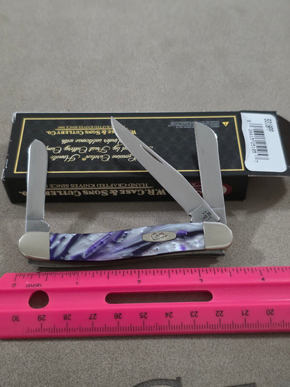 2025 Case XX Purple Passion Corelon Handle Stockman NIB 9318PP