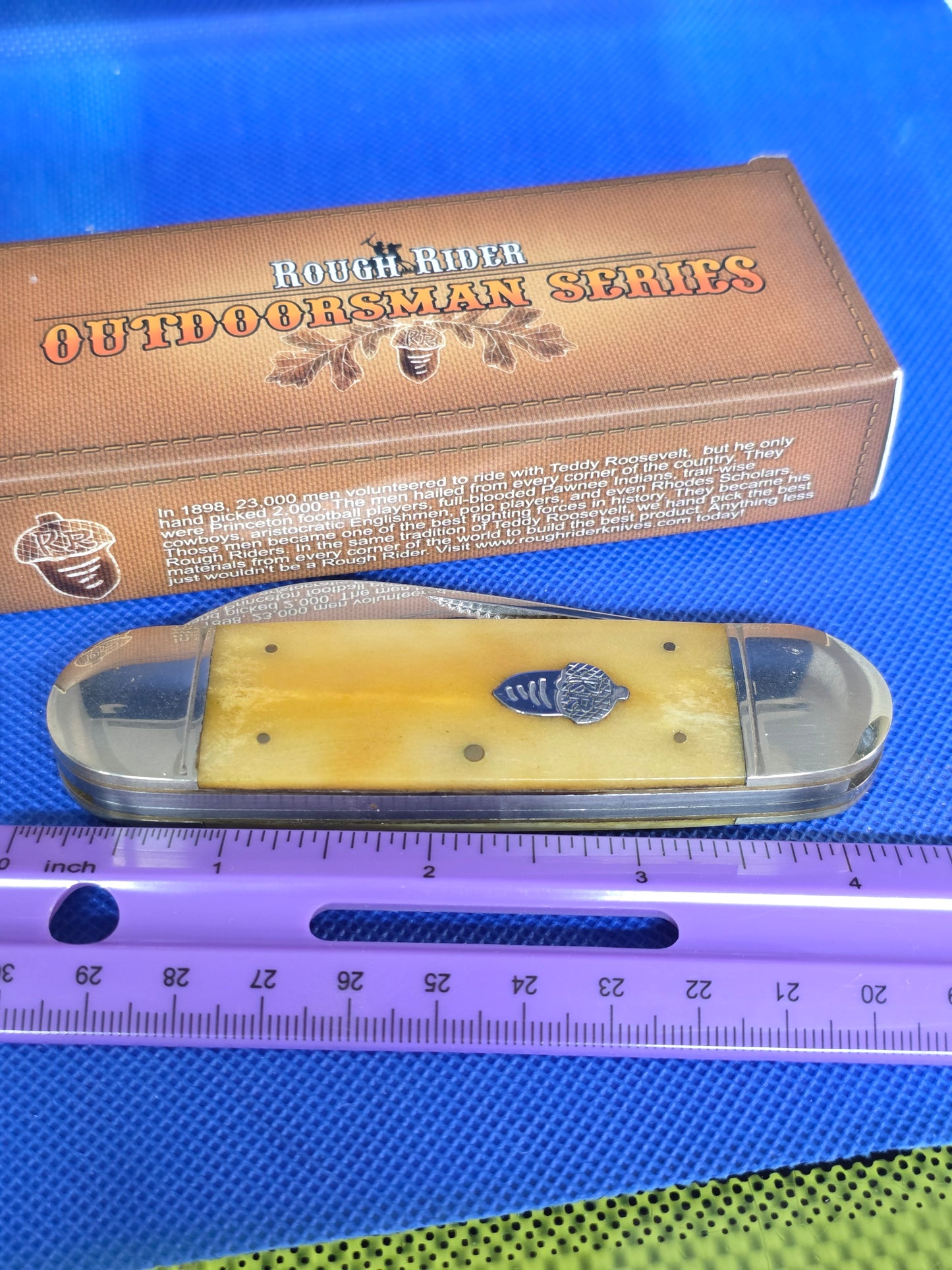 Rough Rider Outdoorsman Series RR887 Elephant Toe with Acorn Shield R.A.R.E.