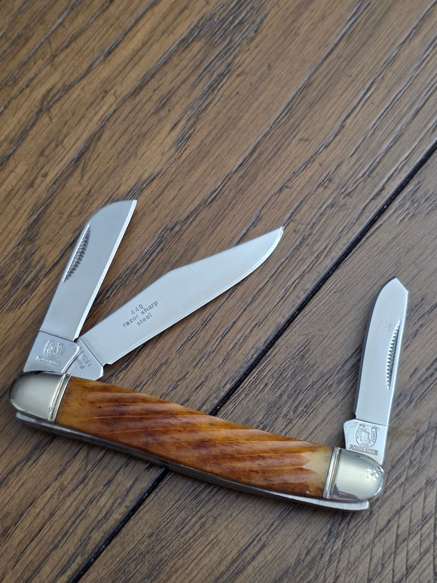 Rough Rider - Twisted Bone 4" Stockman 47 Pattern RR1054