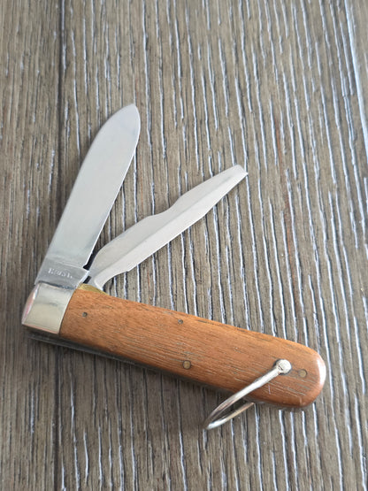 1974 Case XX Electrician's Knife with Wooden Handles unused
