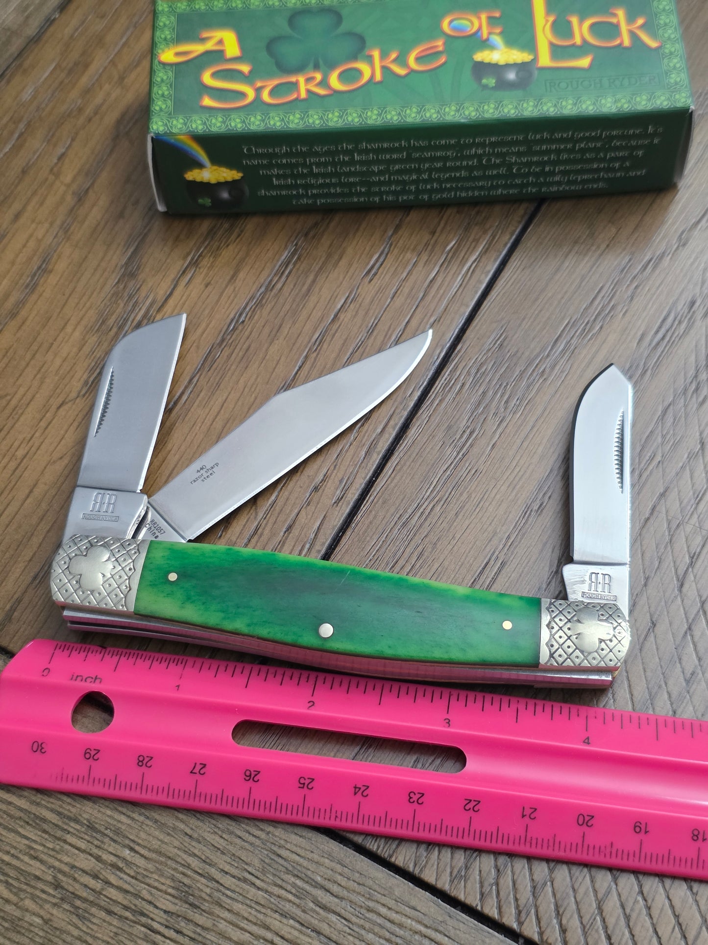 Rough Ryder - Stroke of Luck Large Stockman Pocket Knife - RR1057
