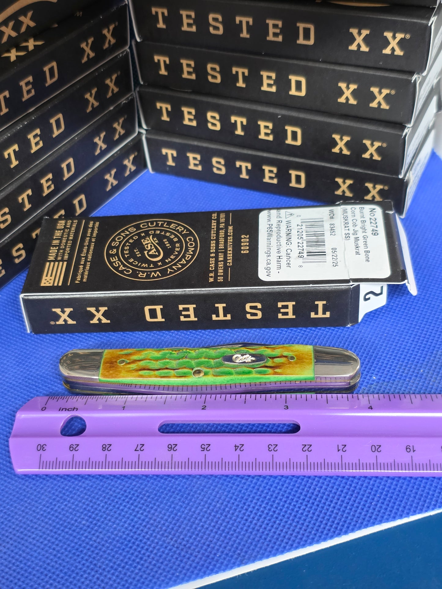 2025 Case XX Lizard Skin Muskrat 22749 - Shepherd Hills Exclusive