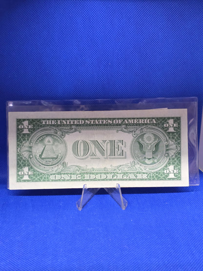 1935 Series F $1 Dollar Silver Certificate Blue Seal Star Note VF condition