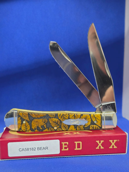 Case XX - Antique Bone Trapper - Bear Wildlife Series - CA58182-Bear
