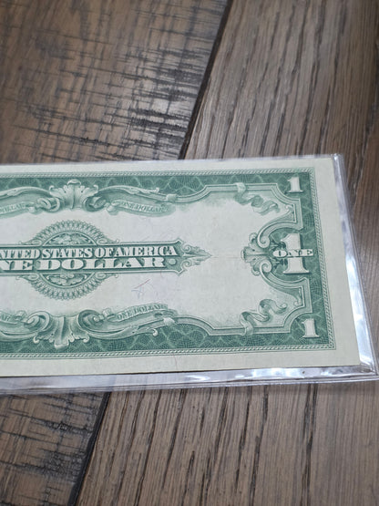 1923 Series $1 Blue Seal Silver Certificate LARGE Size Note Excellent Condition