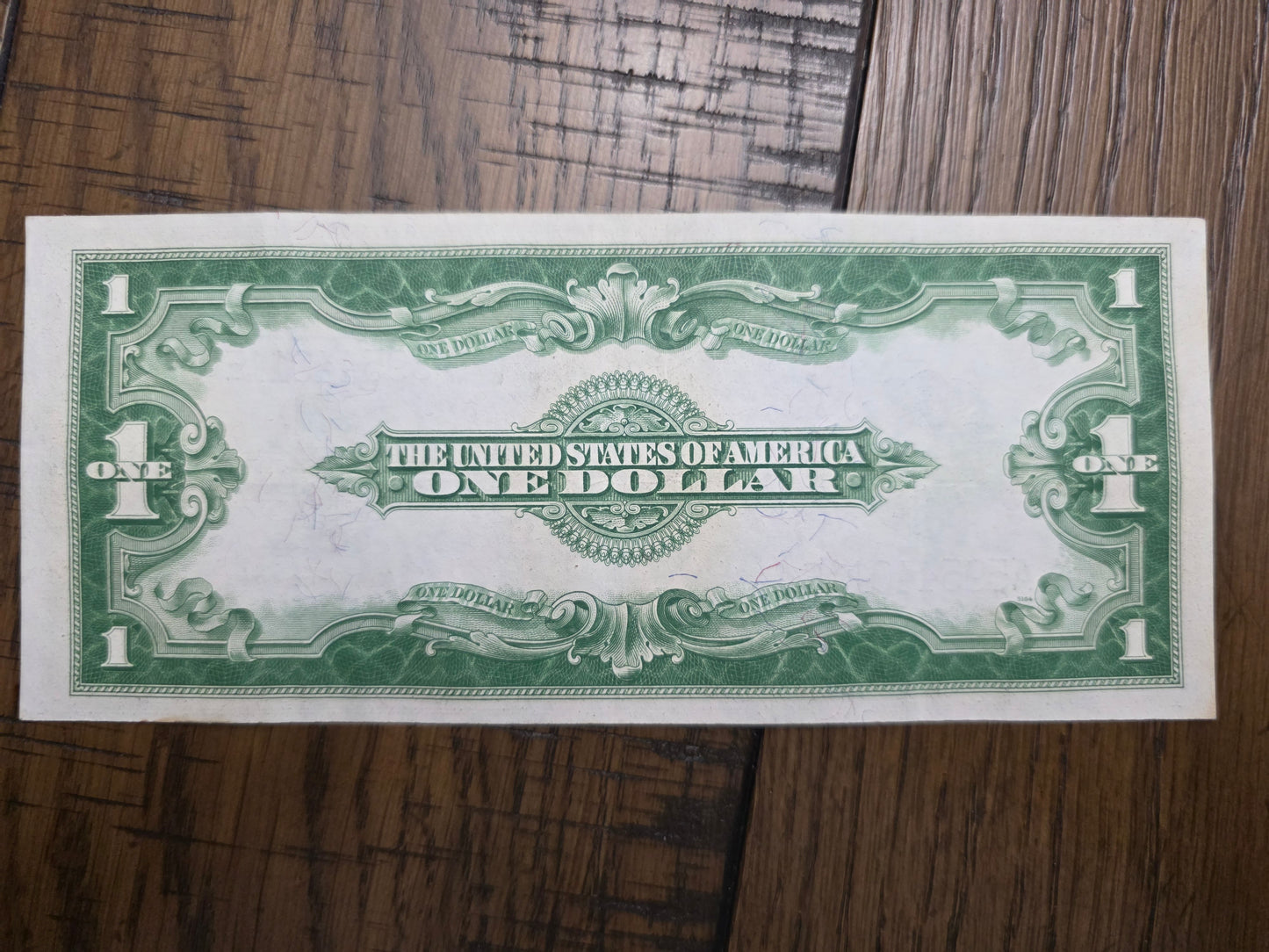 2 - 1923 Series $1 Blue Seal Silver Certificates LARGE Size Notes Consecutive Numbers AU Condition