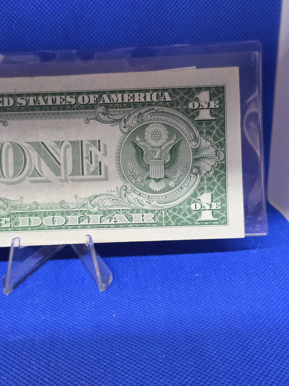 1935 Series F $1 Dollar Silver Certificate Blue Seal Star Note VF condition