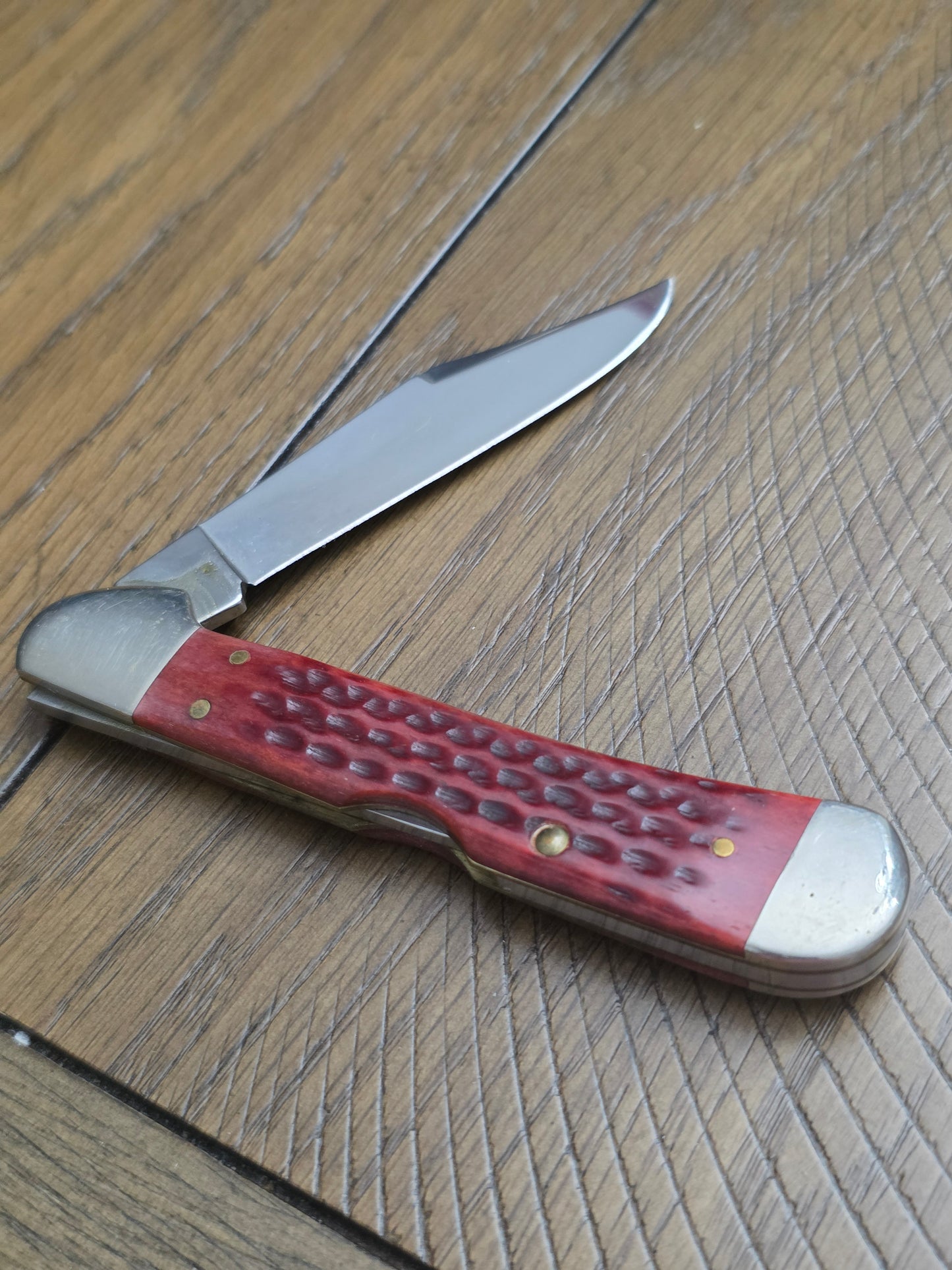 1997 Case XX Copperlock Pearl Premiers 1 of 100 3 Floating Dots No Box