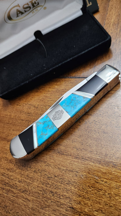 2015 Case XX Exotic Harley Davidson Trapper with Felt Box