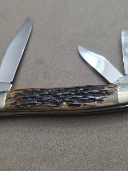 1993 Case XX PS06347 47 Pattern Whittler Sugar Bone Handles