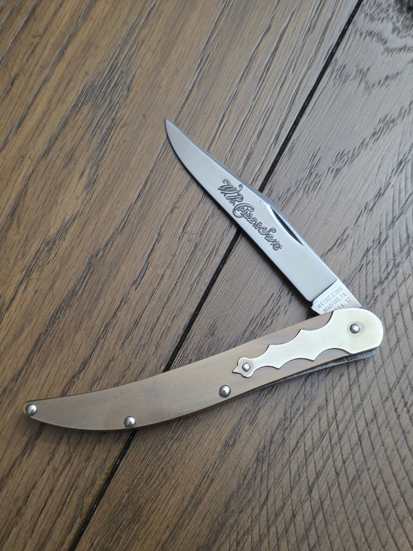 1992 Case XX Classic Large Toothpick Barn Hinge Design Synthetic Handle Like New Condition